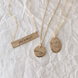 Heirloom Engraved Necklace