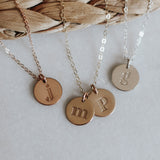 Celesse Initial Necklace